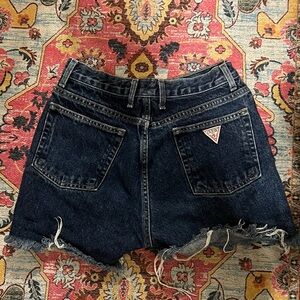 Guess Women's Blue Denim Shorts